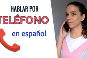 Cómo hablar por teléfono